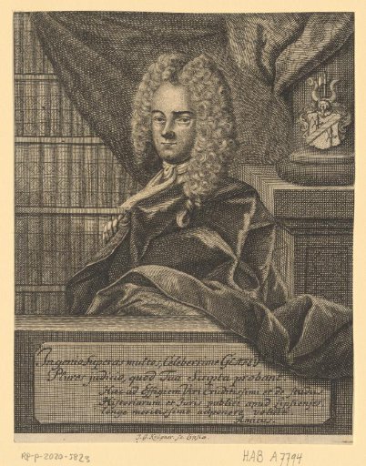Portrait of Adam Friedrich Glafey