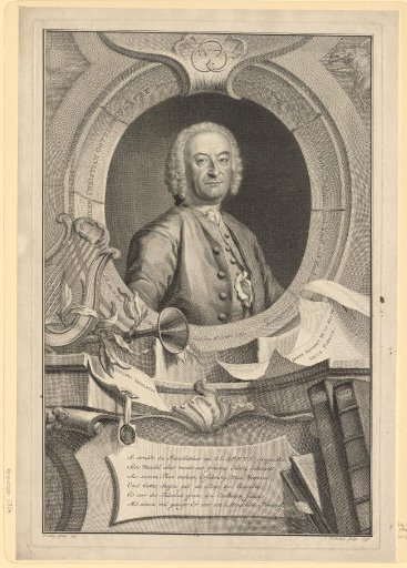 Portrait of Christian Gottlieb Glafey