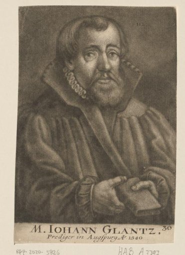 Portrait of Johann Glantz