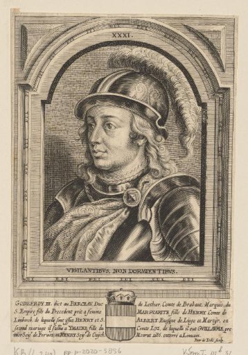 Portrait of Godfried van Leuven
