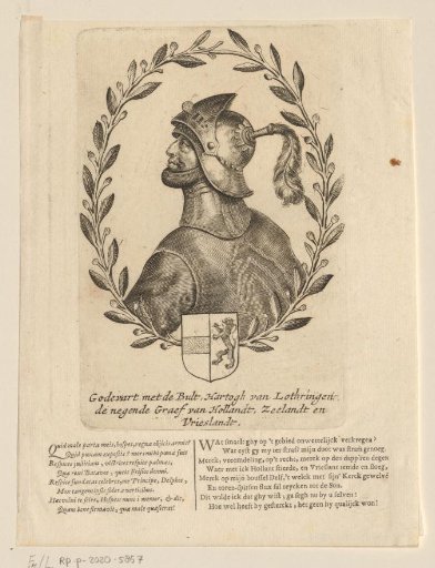 Portrait of Godfried van Brabant