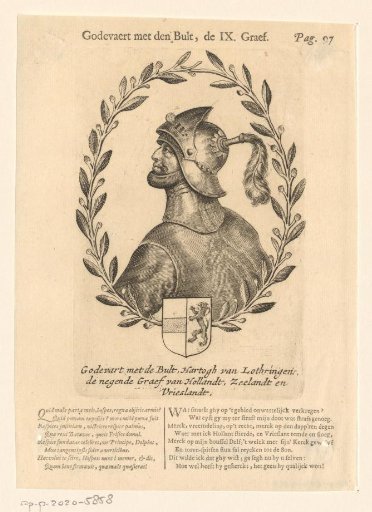Portrait of Godfried van Brabant