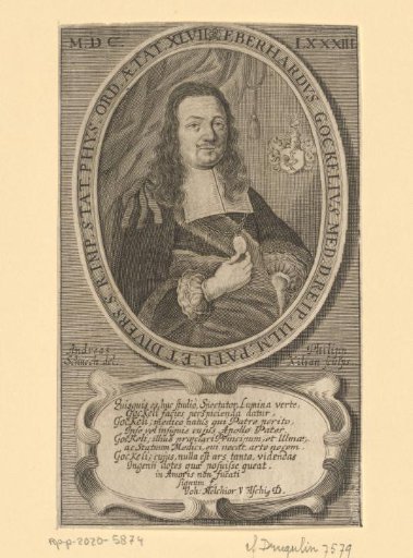 Portrait of Eberhard Gockel at the age of 42