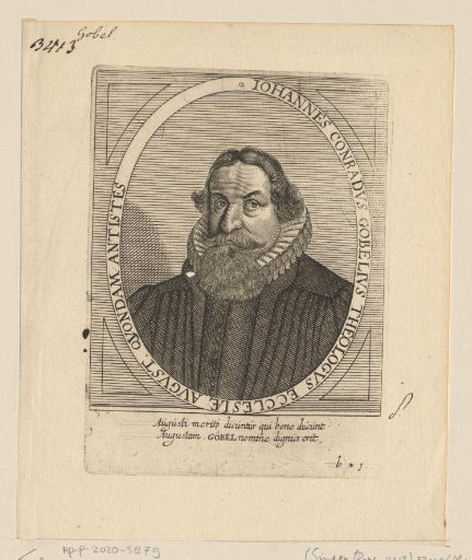 Portrait of Johann Conrad Göbel