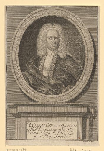 Portrait of Andreas Ottmar Goelicke