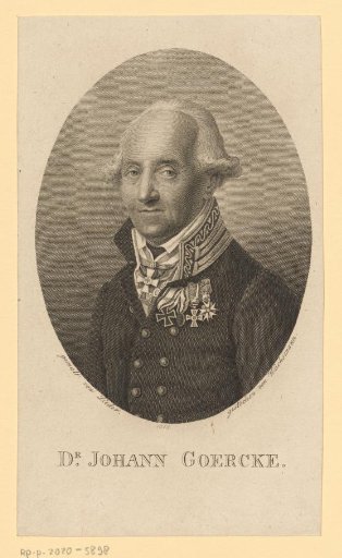 Portrait of Johann Goercke