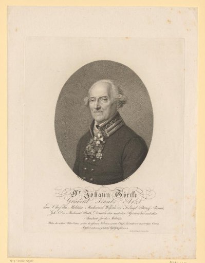 Portrait of Johann Goercke