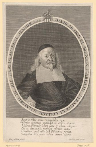 Portrait of David von Eben und Brunnen
