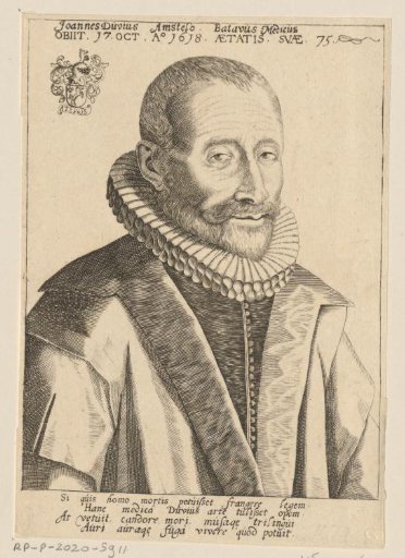 Portrait of Jan Duivensz. Duvius