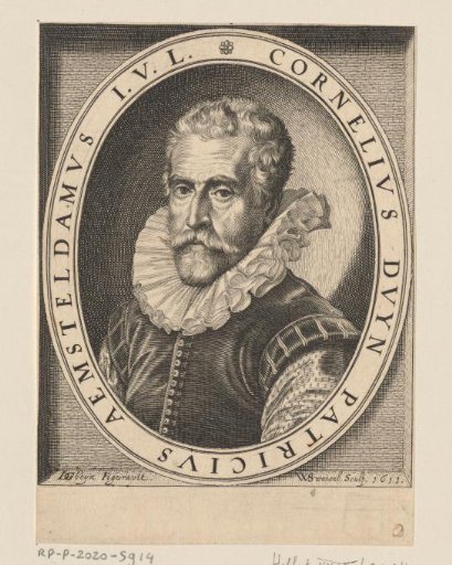 Portrait of Cornelius Duyn