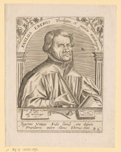 Portrait of Paul Eber