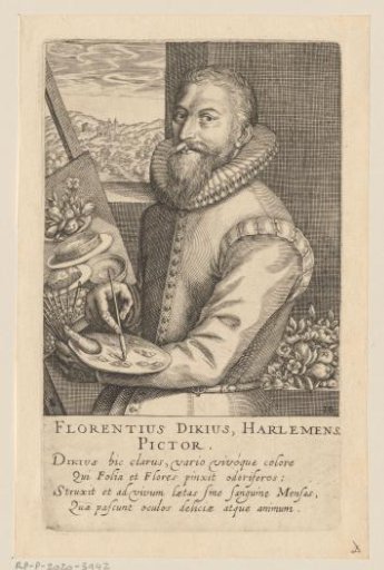 Portrait of Floris Claesz. van Dijck