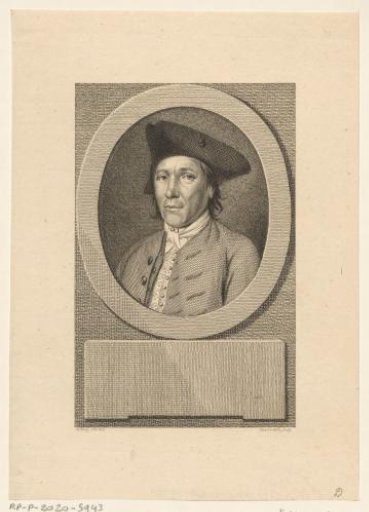 Portrait of Jacob van Dijk