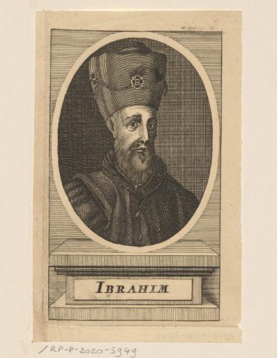 Portrait of Ibrahim I, Sultan of Turkey