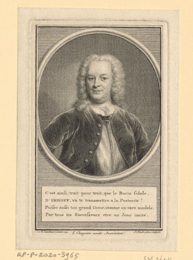 Portrait of Baron Gustaaf Willem van Imhoff