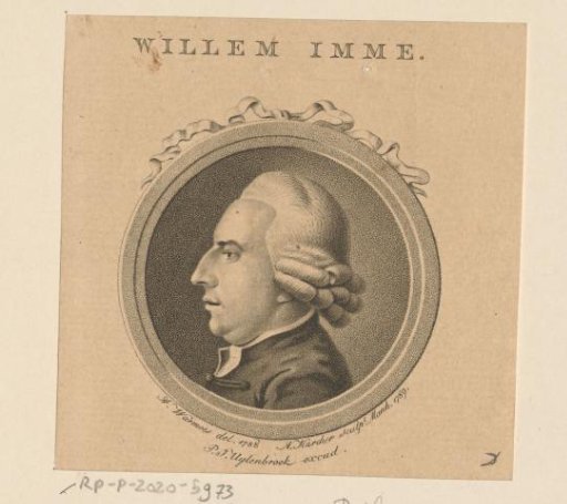 Portrait of Willem Imme