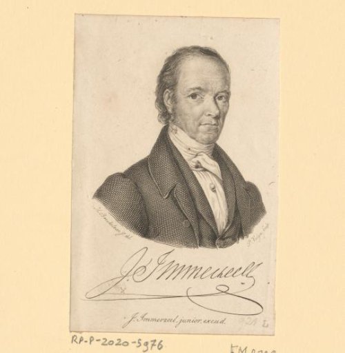 Portrait of Johannes Immerzeel