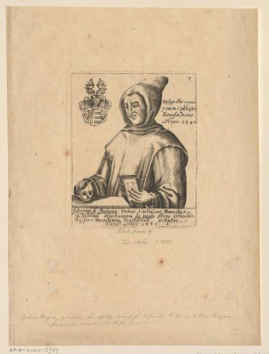 Portrait of Johannes Indagine