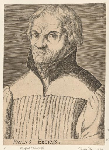 Portrait of Paul Eber