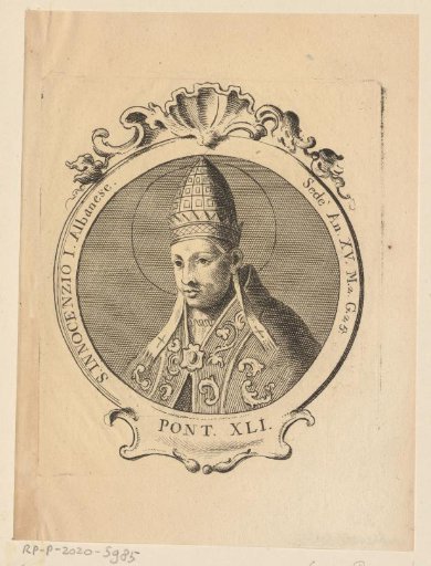 Portrait of Pope Innocent I