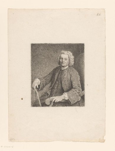 Portrait of Johann Georg Glume, Father of the Artist