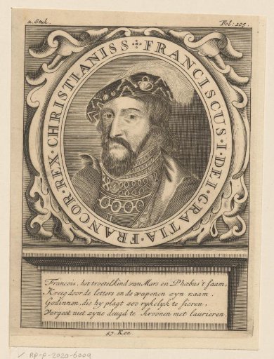 Portrait of Francis I of France