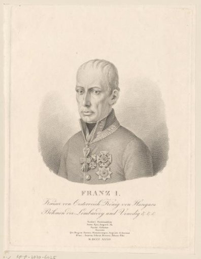 Portrait of Francis I, Emperor of Austria