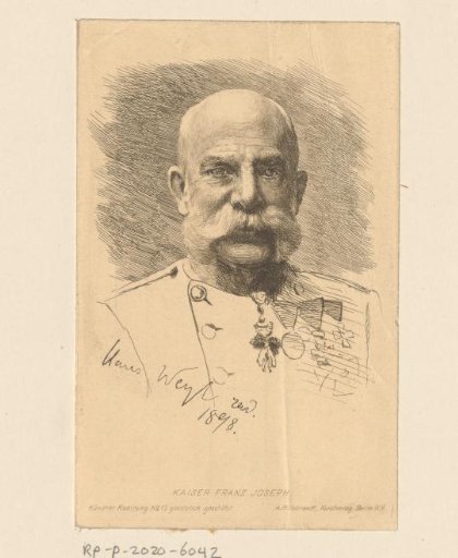 Portrait of Francis Joseph I of Austria