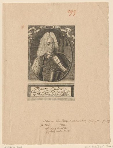 Portrait of Francis Louis of Palatinate-Neuburg