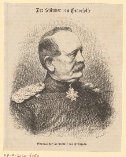 Portrait of Eduard von Fransecky