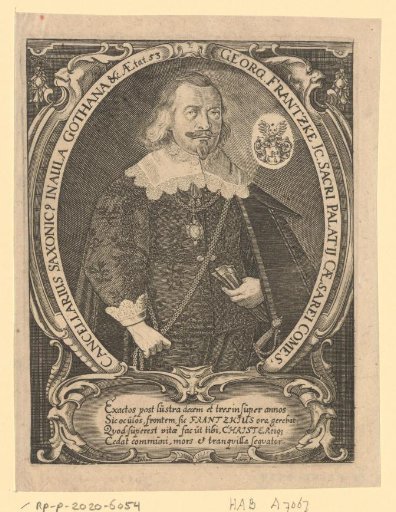 Portrait of Georg Frantzke at the age of 53