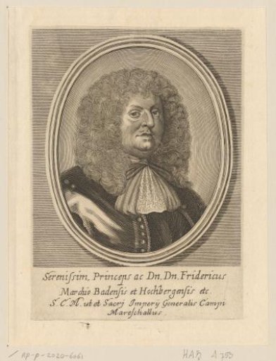 Portrait of Frederick VI of Baden-Durlach