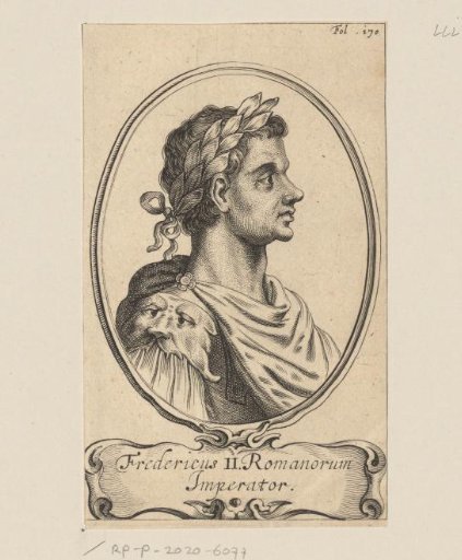 Portrait of Emperor Frederick II