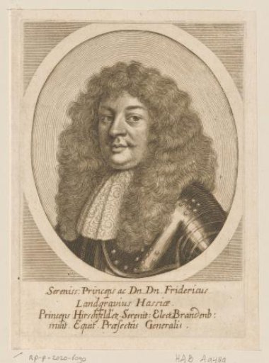 Portrait of Frederick II of Hesse-Homburg