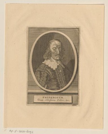 Portrait of Frederick III of Schleswig-Holstein-Gottorp