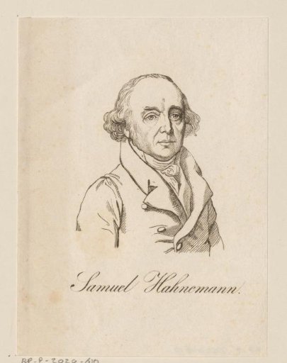 Portrait of Samuel Hahnemann