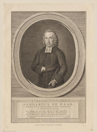 Portrait of Gerhardus de Haas