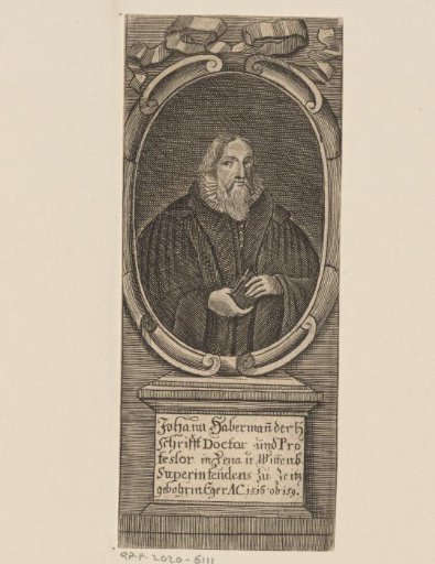 Portrait of Johann Habermann