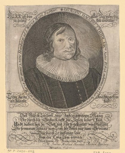 Portrait of Georg Haccius
