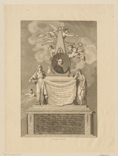 Monument in memory of Johannes Henricus Hacke