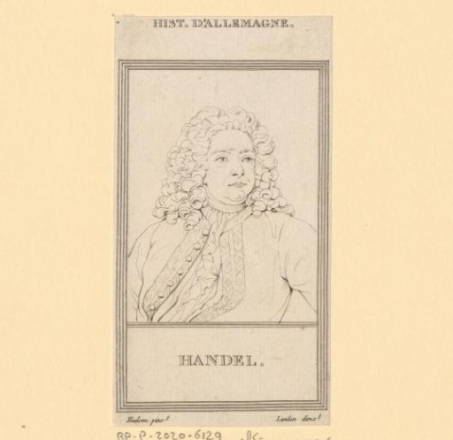 Portrait of Georg Friedrich Händel