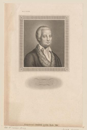 Portrait of Friedrich von Hagedorn
