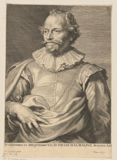 Portrait of Paul van Halmale
