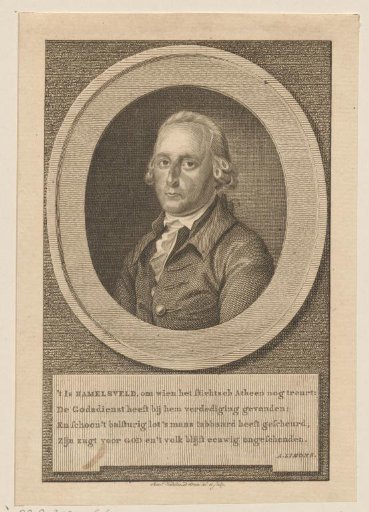 Portrait of IJsbrand van Hamelsveld