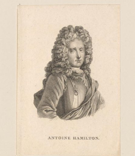 Portrait of Antoine Hamilton