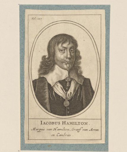 Portrait of James Hamilton, Duke of Hamilton