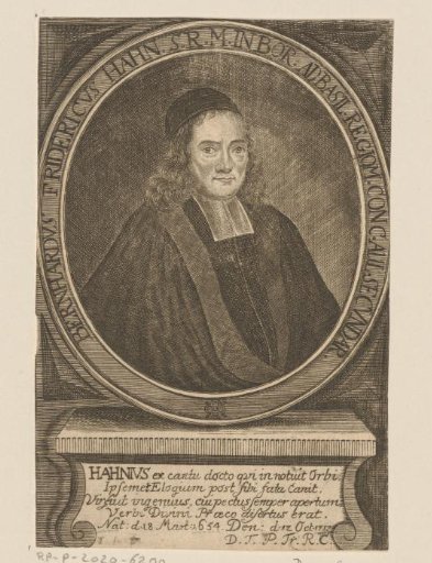 Portrait of Bernhard Friedrich Hahn
