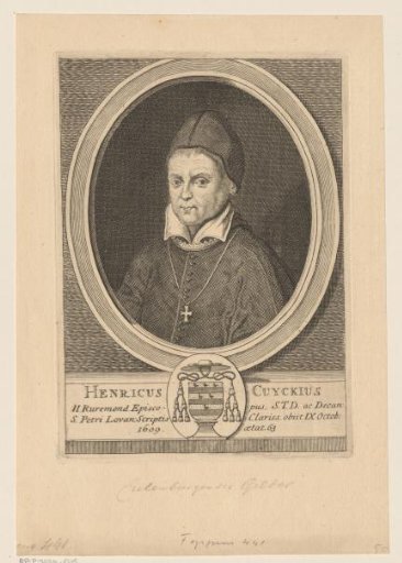 Portrait of Hendrik Cuyk at the age of 63