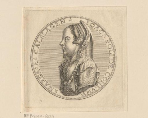 Medal with the Portrait of Margaretha Coppier