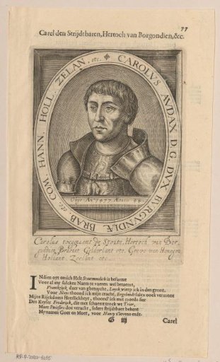 Portrait of Charles the Bold, Duke of Burgundy